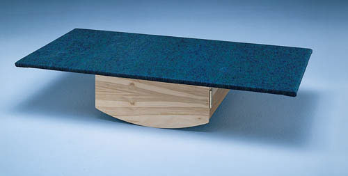 Vestibular Board 30  X 60  X 12  Combination (Balance Training) - Img 1