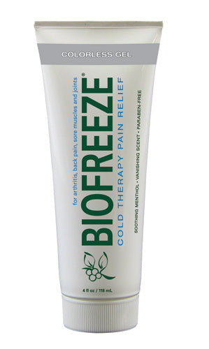 Biofreeze - 4oz Tube Dye-Free Prof Version