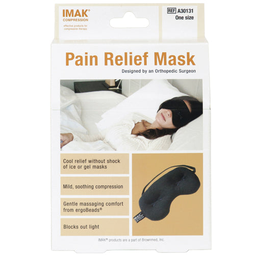 Imak Eye Pillow Mask Black/ Universal (Cold & Hot Therapy Packs) - Img 3