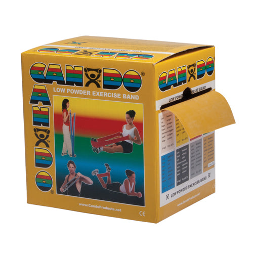 Cando Exercise Band Gold XXX-Heavy (2-25 Yard Disp) (Cando Exercise Band) - Img 1