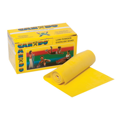 Cando Exercise Band Yellow X- Light 6-Yard Roll (Cando Exercise Band) - Img 1