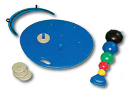 Maps Platform Sys Professional Board w/ Balls  Rods  Wts  Tub (Balance Training) - Img 1