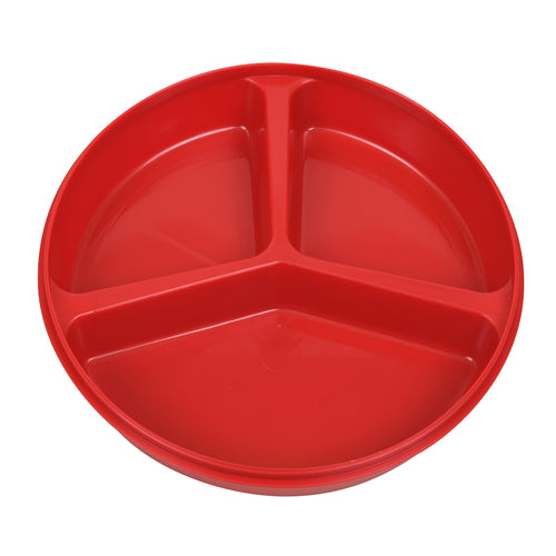 Scoop Dish Partitioned w/Lid Redware (Alzheimer Specialty Red Dinner) - Img 1