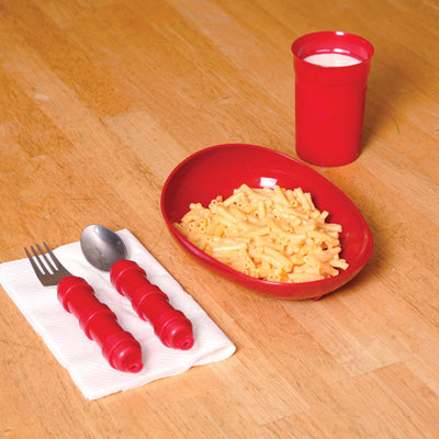 Redware Tablewear Set Basic (Alzheimer Specialty Red Dinner) - Img 1