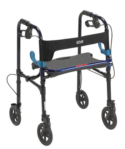 Clever-Lite Folding Rollator Adult w/8  Casters (Standard 4-Wheel Rollators) - Img 1