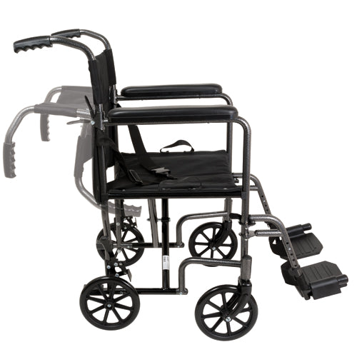 Wheelchair Transport Steel  19  Seat Width (Wheelchair - Transport) - Img 2