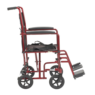 Wheelchair Transport Lightweight Red 17 (Wheelchair - Transport) - Img 4