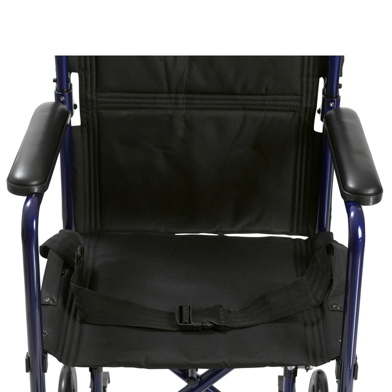 Wheelchair Transport Lightweight Blue 19 (Wheelchair - Transport) - Img 4