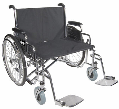 Wheelchair  Sentra Heavy Duty Extra Wide 26  w/DFA (Wheelchair - Accessories/Parts) - Img 1