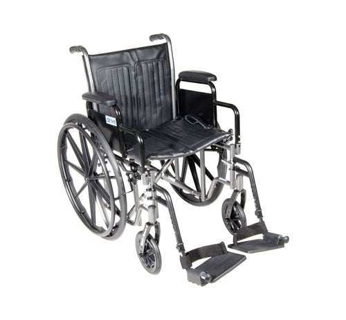 Wheelchair  Fixed Arms 18  S/A F/Rests Dual Axle K1/K2 (Wheelchairs - Standard) - Img 1