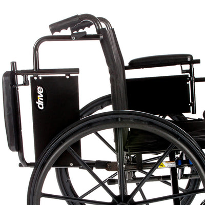 Cruiser X4 W/C 20  w/SF & Ht Adj Flip-Back Desk Arms (Wheelchairs - Lightweight K3/4) - Img 3