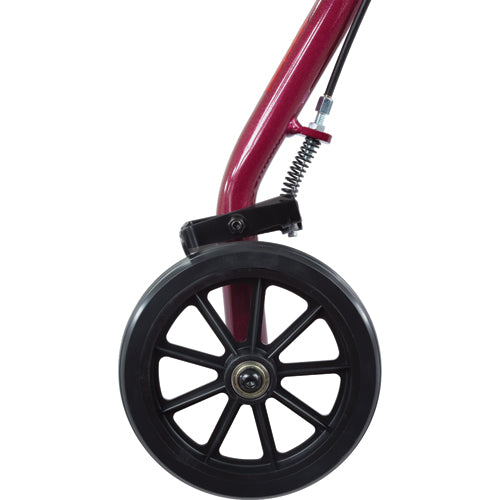 Aluminum Rollator w/Loop Brake Burgundy  4-Wheel (Rollators) - Img 6