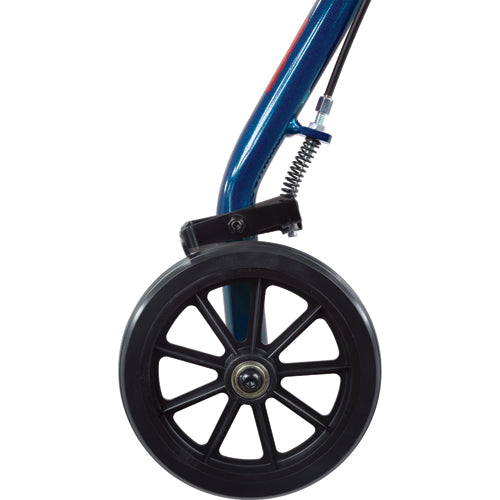 Aluminum Rollator w/Loop Brake Blue  4-Wheel (Rollators) - Img 6