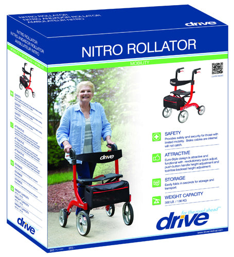Nitro Rollator  Red (Rollators) - Img 5