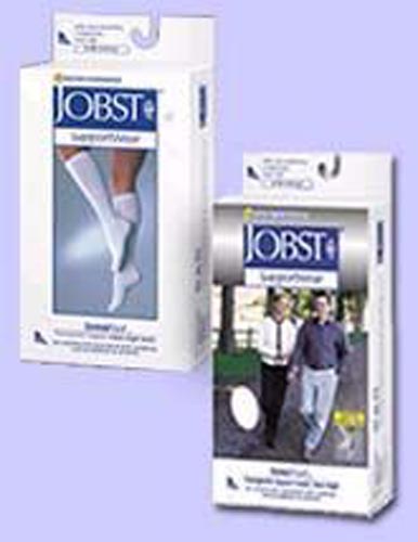 Jobst Sensifoot Over-The-Calf Sock White X-Small (Socks/Sandals/Slippers) - Img 1