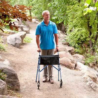 EZ Fold-N-Go Walker Cobalt Blue (Specialty Walkers/Accessories) - Img 4