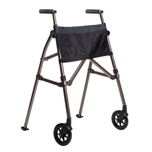 EZ Fold-N-Go Walker Black Walnut (Specialty Walkers/Accessories) - Img 1