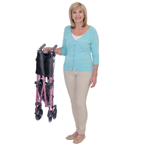EZ Fold-N-Go Rollator - Regal Rose  (each) (Rollators) - Img 3