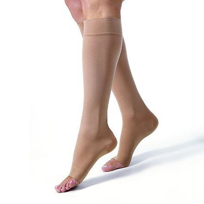 Jobst Relief Petite 20-30 K/H Open-Toe Large Beige (pair) (Jobst Ultrasheer 20-30 Knee Hi) - Img 1