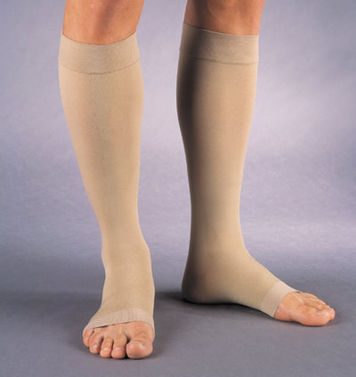 Jobst Relief 20-30 Knee-Hi Open-Toe X-Large Beige (pair) (Jobst Ultrasheer 20-30 Knee Hi) - Img 1