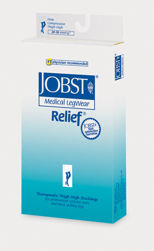 Jobst Relief  20-30 Thigh-Hi Beige Large Closed-toe (Jobst Relief 20-30 Thigh-Hi) - Img 1