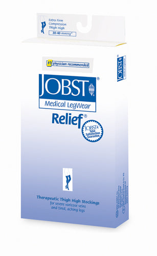 Jobst Relief 30-40 Thigh-Hi Beige Large (Jobst Relief 30-40 Thigh-Hi) - Img 1