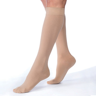 Jobst Relief 15-20 Knee-Hi Beige Large Full Calf C/T (Jobst Relief 15-20 Knee Highs) - Img 1