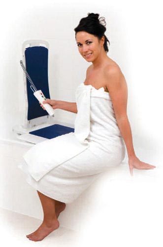 Bellavita Auto Bath Lift w/White Cover