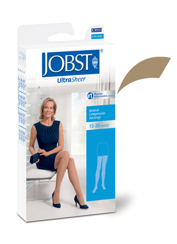 Jobst Ultrasheer 15-20mmHG Thigh Hi Small (pr) Honey (Jobst Ultrasheer 15-20 ThighHi) - Img 1