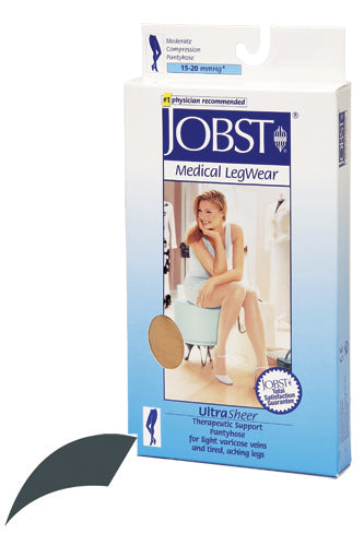 Jobst Ultrasheer 15-20mmHG Pantyhose Antracite Large (Jobst Ultrasheer 15-20 Pntyhse) - Img 1