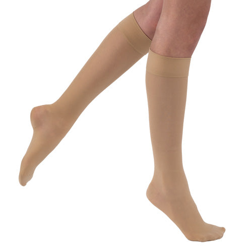 Jobst Ultrasheer 15-20mmHg Knee Hi Large (pr) Natural (Jobst Ultrasheer 15-20 Knee Hi) - Img 1