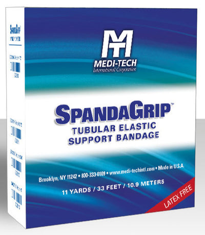 SpandaGrip Elastic Tubular Bandage-H 5 x11 yds Latex Free (Tubular Elastic Dress.&Bandage) - Img 1