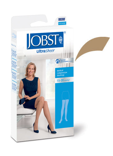 Jobst Ultrasheer 15-20 Thigh High Beige Medium (Jobst Ultrasheer 15-20 ThighHi) - Img 1