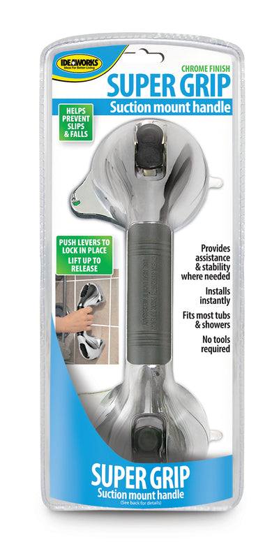 Super Grip Chrome w/Indicator Suction Handle  12