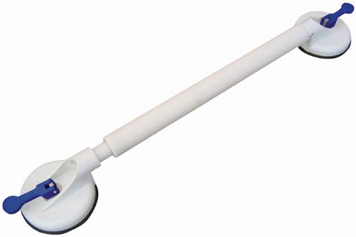 Suction Tub Grab Bar 12.75  Fixed Width  Retail Pkg (Grab Bars/Accessories) - Img 1