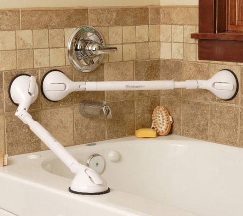 Portable Grab Bar Adj. 22 -27  Telescoping & Pivoting Medium (Grab Bars/Accessories) - Img 1