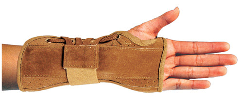 Bell-Horn Wrist Brace  Suede X-Small Right 4.5 -5.5