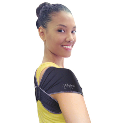 STR8-N-UP Posture Support Small  Solid Black (Shoulder Immobilizers/Supports) - Img 1