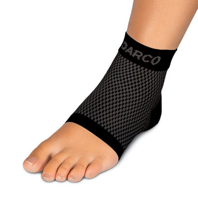 DCS Plantar Fasciitis Sleeve Large-Wm 11+/ Men's 10-13 Blk (Heel Cushions & Pads) - Img 1