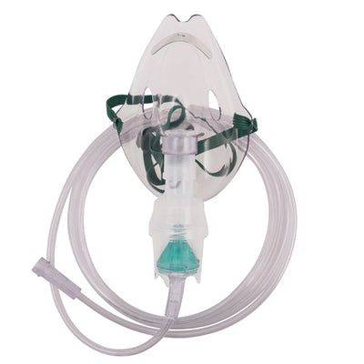 Nebulizer Kit  Roscoe  Adult Mask  Cup  & Tubing  Case/50 (Disposable & Reusable Neb Kits) - Img 1