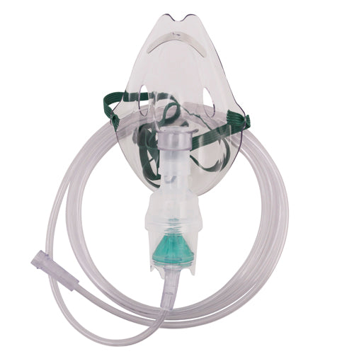 Nebulizer Kit  Roscoe  Adult Mask  Cup  & Tubing  Case/50 (Disposable & Reusable Neb Kits) - Img 1