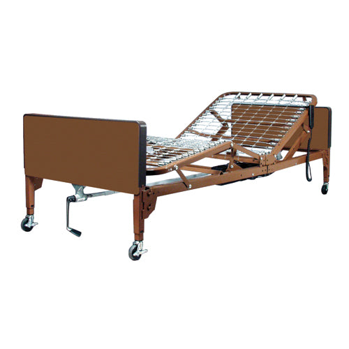 Semi Electric Bed Pkg w/Full Rails & Fibercore Mattress (Beds, Parts & Accessories) - Img 1