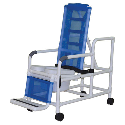 Shower/Commode Chair PVC Tilt-N-Space (Commodes/Shower Chairs) - Img 1