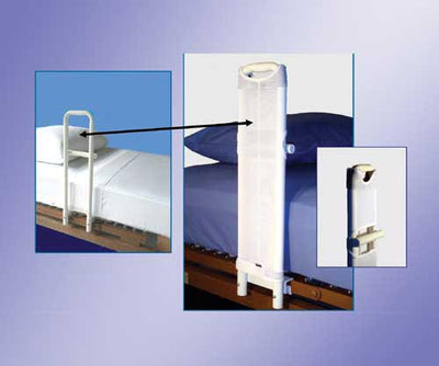 SafetySure Safeguard Cover for MTS Hosp. Style Bed Rails+ (Bed Rails & Fall Protectors) - Img 1