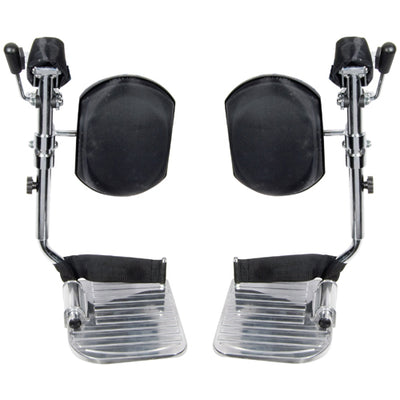 Elevating Leg Rests Only Heavy-Duty w/Calf Pads (pr) (Wheelchair - Accessories/Parts) - Img 1