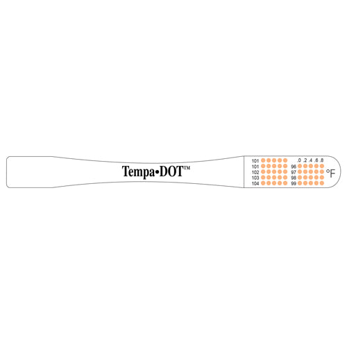 Tempa-Dot Disposable Thermometer- Sterile Bx/100 (Thermometers/Probe Covers) - Img 2