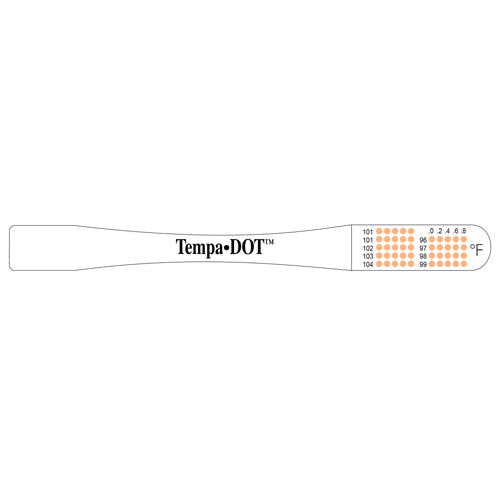 Tempa-Dot Disposable Thermometer Non-Sterile Bx/100 (Thermometers/Probe Covers) - Img 2