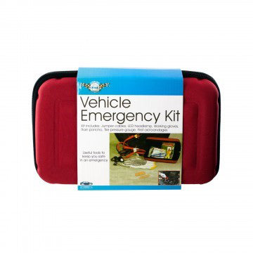 Vehicle Emergency Kit w/Zippered Case (First Aid Kits) - Img 1