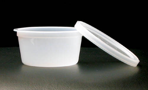 Therapy Putty Containers-Pk/25 W/ Lids Fits 2 oz  3 oz  4 oz (Hand/Wrist Exercise Products) - Img 1