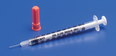 Monoject Insulin Syringes 1/2cc 29g Bx/100 (Insulin Syringes) - Img 1